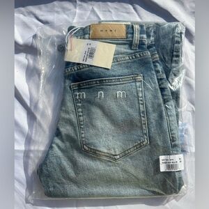 MNML mnml men’s flare denim blue size 28